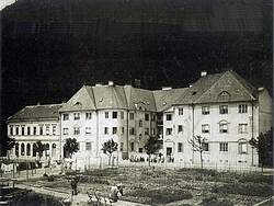 Das erste Wohnhaus der Siedlungsgenossenschaft Neunkirchen